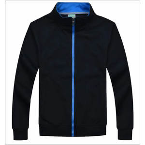 Chaqueta Letterman OEM de Primera Calidad, Mangas de Cuero y Lana, Ligera, Cierre de Cremallera, Cuello con Capucha, Talla XL, Algodón Teñido Liso - Product Image 2