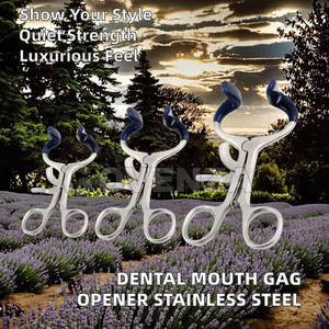 Abrebocas Dental Manual Ajustable de Acero Inoxidable, Expansor de Mejillas Duradero, Instrumento Quirúrgico con Agarre Ergonómico - Product Image 6