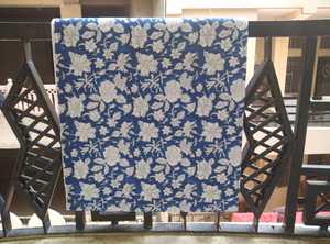 Tùy Chỉnh Không Khâu Ấn Độ Tay Khối In 100% Cotton <span class=keywords><strong>Twill</strong></span> Jaipuri Mềm Hoa Vải Áo Sơ Mi Túi Vừa Trang Trí Nội Thất Bao Gồm - Product Image 3