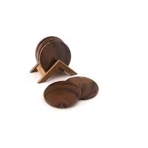 Stand Natural <b>coaster</b> Wood Eco-friendly Custom Wood <b>coaster</b> <b>Wooden</b> by crescent crafts - Product Image 4