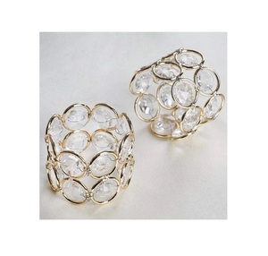 Nouveau Style tendance forme personnalisée ronds de serviette bonne qualité porte-serviettes colorés pour la décoration de Table de dîner de fête de mariage - Product Image 5