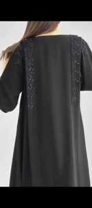 Abayas pour femmes élégantes et modestes brodées à la main de qualité supérieure robes formelles traditionnelles de Dubaï tissu respirant - Product Image 3