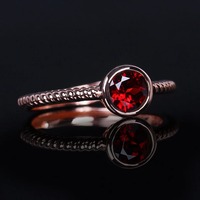 Handgefertigter 925 Sterling Silber Rubin Süßwasserperlen Diamant Vintage Verlobungsring Rhodium-Plattiert Feiner Schmuck Versprechen-Ring Hochzeitsring