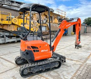 Para Kubota 1,7 Ton Mini Excavadora para Construcción Paisajismo Zero Tail Swing Core Gearbox Componentes Crawler Excavator Moving - Product Image 5
