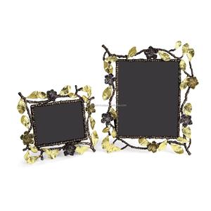 Decorative Photo <b>Frame</b> Floral Picture <b>Frame</b> with White & Gold Gardenia Sculpted <b>Frame</b> - Product Image 1
