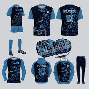 Top vente 2025 ensemble de maillot de rugby unisexe 100% tissu en polyester avec nom d'équipe personnalisé ensemble combiné d'entraînement d'impression numérique - Product Image 2