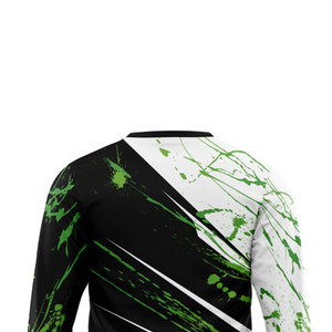 Camiseta de poliéster 100% de manga larga pesada de alta calidad Unisex personalizada cuello redondo Casual manga larga Camiseta de manga larga - Product Image 6