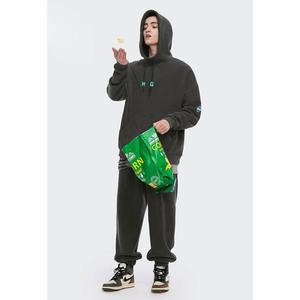 Suéter de mujer color sólido cuello redondo rizo personalizado al por mayor Sudadera con capucha de manga larga con gráfico de Anime japonés ropa - Product Image 3