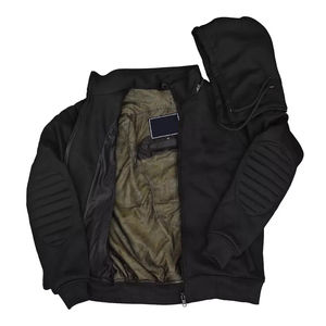 Nouvelle veste à capuche de moto personnalisée 100% coton CE sweat à capuche de sécurité motard blindé pour la protection de l'équitation vestes pour hommes - Product Image 3