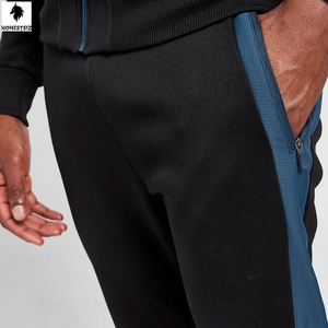 เสื้อฮู้ดผู้ชายสีดำแบบสวมหัวทำจากผ้าขนสัตว์ยืดหยุ่นแบบแบนแบบลำลอง - Product Image 6