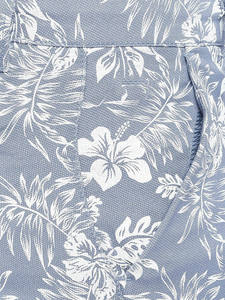 Pantalones Cortos Casuales de Verano para Hombre, Estampado Floral, Ligeros, para la Playa, Hasta la Rodilla, de Algodón No Tejido, para Uso Diario, Estilo Hip Hop - Product Image 3