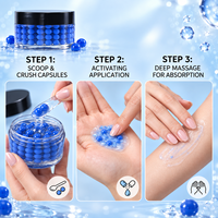 Crème Visage Anti-rides et Anti-taches Dorée aux Perles Marque Blanche – Hydratante et Nourrissante