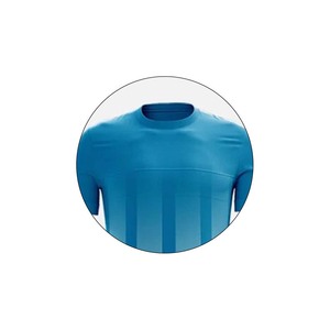 Uniformes de fútbol de manga corta con diseño de sublimación personalizado, ropa deportiva, uniforme de fútbol transpirable de poliéster 100% - Product Image 2
