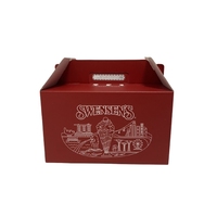 Carpeta de Papel de Arte Reciclable de Marca Popular, con Relieve Personalizable, Laminación Brillante, Contenedor de Almacenamiento para Alimentos, Hecho en Vietnam, para Pasteles