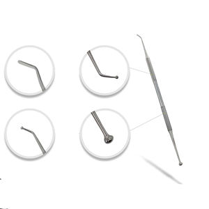 Sondas de examen de ortodoncia de acero inoxidable, escariadores, espejo, conjunto de bolsa de instrumentos quirúrgicos, Logo personalizado - Product Image 3