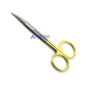 กรรไกรผ่าตัด TC IRIS ไมโครทังสเตนคาร์ไบด์แบบตรงได้รับการรับรอง CE GH-389-893การผ่าตัด amrid คลาส I คู่มือทันตกรรม - Product Image 6