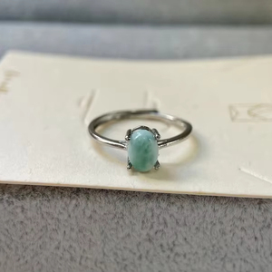 Natural Blue Larimar <b>925</b> Sterling <b>Silver</b> Gemstone <b>Ring</b> ~ Handmade Jewelry ~ Natural Stone ~ Blue Larimar <b>Ring</b> Gift for Her - Product Image 1