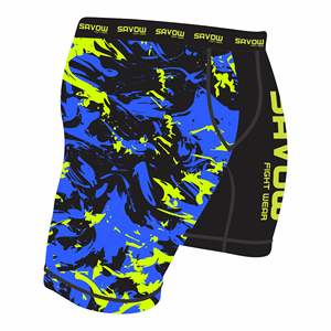 Pantalones Cortos de Compresión Unisex con Logotipo Frontal al por Mayor, Gruesos y de Soporte para Gimnasio, Recuperación Muscular y Fitness de Compresión Cruzada - Product Image 1