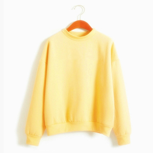 Pullover <b>Sweatshirt</b> for Women <b>Short</b> Crop <b>Sweatshirt</b> Women Clothing New Style Long <b>Sleeve</b> Causal <b>Sweatshirt</b> Fall - Product Image 1