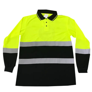 Camiseta de Trabajo de Seguridad Reflectante de Alta Visibilidad Personalizada al por Mayor, Certificada por la CE, Unisex, 100% Poliéster para Construcción - Product Image 4