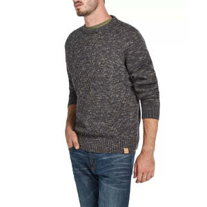 Maglione Vintage da Uomo con Ricamo a Punto Croce Beige, Resistente alle Intemperie e Caldo, Taglia X-Large, Motivo Anime Ricamato - Product Image 3