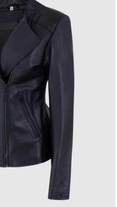 แจ็กเก็ตแฟชั่นหนังแท้สำหรับผู้หญิงแจ็กเก็ตแฟชั่นหนังแท้ระบายอากาศได้ดีดีไซน์ใหม่ - Product Image 5