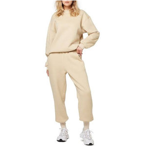Moda de mujer de alta calidad cómodo algodón polar poliéster mujeres jogging traje chándal deportivo chándal - Product Image 1