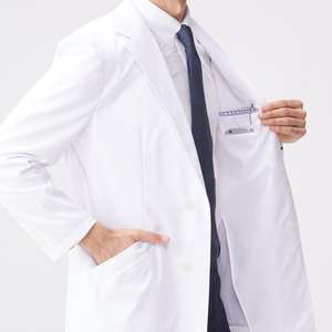 Bata de Laboratorio Personalizada con Logotipo, Unisex, 100% Algodón, Transpirable y Cómoda, para Uso en Hospitales, Clínicas y Enfermería - Product Image 4