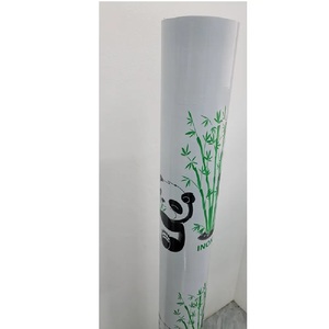 ฟิล์มพลาสติกยืดได้หลายชั้นพิมพ์โลโก้ตามสั่งพิมพ์ลายฟิล์ม PE โลจิสติกส์สีขาวสีดำกันความชื้น - Product Image 4