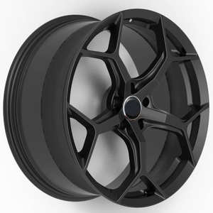 Nuevo Diseño de Rines Forjados Personalizados de 18 19 20 21 22 <span class=keywords><strong>23</strong></span> Pulgadas, Estilo Monobloque con Radios, Aleación 6061-T6, Rines de Carreras para Audi - Product Image 1