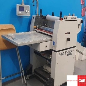 2019 Matrix MX-530DP double sided thermal <b>laminating</b> machine with manual feeder for sale - Size 550 x 750 mm - Product Image 1