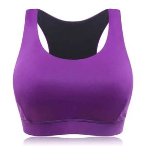 Soutien-gorge de yoga athlétique avec bretelles rembourrées et dos ouvert pour femmes, soutien-gorge de sport sexy avec bretelles dans le dos - Product Image 1