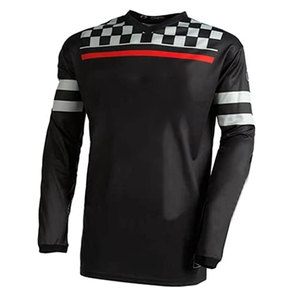 Conjunto de traje de motocross de marca personalizada, jersey de protección con camisa y pantalón diseñados por sublimación, características de logotipo personalizado - Product Image 3