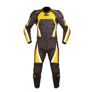 Combinaison de moto homologuée CE, équipement de protection en cuir, combinaison de moto professionnelle pour homme, équipement complet en cuir de course - Product Image 3