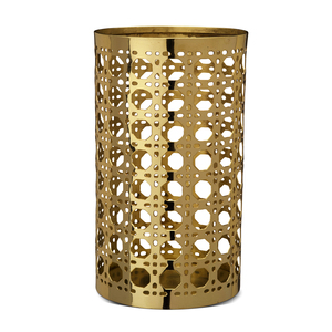 Portavelas votivo de Metal decorativo hecho a mano decoración del hogar con soporte de vela curvo a mano para bodas y Navidad - Product Image 3