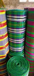 Tela de Nailon a Rayas Hecha a Medida con Asa de Cuerda y Diseño Plegable para Bolsas y Carteras Duraderas - Product Image 5