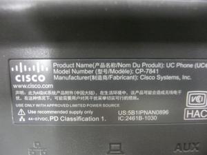 Nouvelle usine d'origine <span class=keywords><strong>Cisco</strong></span> Voip Sip <span class=keywords><strong>Ip</strong></span> Réseau téléphonique CP-7841-K9 Voip pour les entreprises en stock - Product Image 2