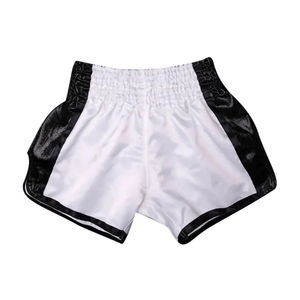 Pantalones cortos de Muay Thai de diseño de buena calidad para hombre Pantalones cortos de hombre con impresión de logotipo personalizado Grappling Muay Thai - Product Image 3