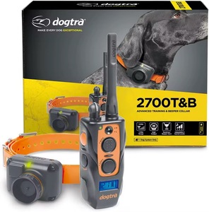 Mejor Oferta para Dogtra 2700T&B, Collar de Adiestramiento para Perros de Largo Alcance (1 Milla), con Beeper y Control Remoto - Product Image 1