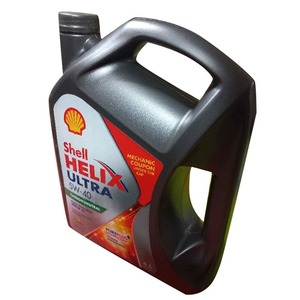 High performance <b>Shell</b> Helix Ultra synthetic lubricant for long engine life better power output and smooth engine operation - Product Image 1