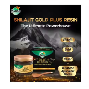Vente en gros de résine de Shilajit en gel pur Gold Plus Zandu pour stimuler l'énergie, soutenir le système immunitaire et l'endurance - Product Image 2