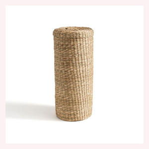 ขาตั้งร่มหวายทำด้วยมือสำหรับฤดูใบไม้ผลิ2025 | หญ้าทะเลสานด้วยงานศิลปะสัตว์น่ารัก | อีสเตอร์ - Product Image 3