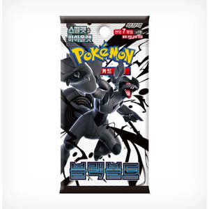 Carte Pokémon [sv11b] Black Bolt Booster Box Version Coréenne. Échantillon scellé en usine 1EA |   Vente au détail - Product Image 1