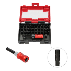 Set di Punte in Acciaio Cromo Vanadio con Adattatore Rapido, 32 Pezzi - Product Image 2