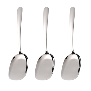 New Craft Design Stainless Steel Pasta Serving Spoon Sustainable Wedding Cooking <b>Utensils</b> for Party - Product Image 6