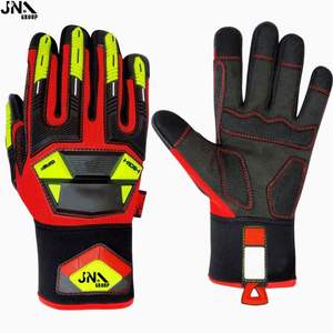 Guantes de trabajo de seguridad para construcción de alta resistencia con protección de nivel 5 DE IMPACTO Guantes antideslizantes TPR de alta resistencia - Product Image 1