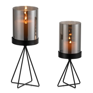 Trending Votive <b>Candle</b> Stand Iron Black Color Party <b>Wedding</b> Decoration <b>Candle</b> Holder Table Also Used for Gift Purpose - Product Image 3