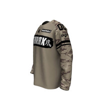 Maillots rembourrés de paintball 2024 - Maillots personnalisés OEM en polyester respirant sublimé - Vente en gros au Pakistan pour les jeux de tir en plein air