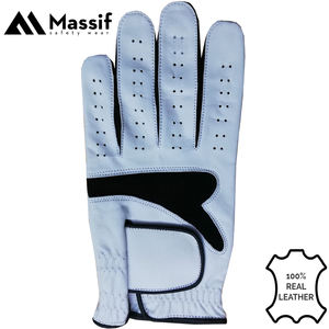 Venta al por mayor de guantes de golf de cuero de primera calidad con Cabretta palma de cuero de tacto suave logotipo personalizado y opciones de color - Product Image 1