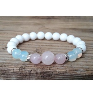 Pulsera con cuentas de resina brillante Tendencia de joyería elegante minimalista - Product Image 5